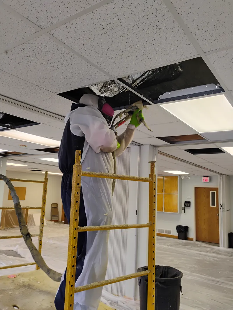 Professional insulation team